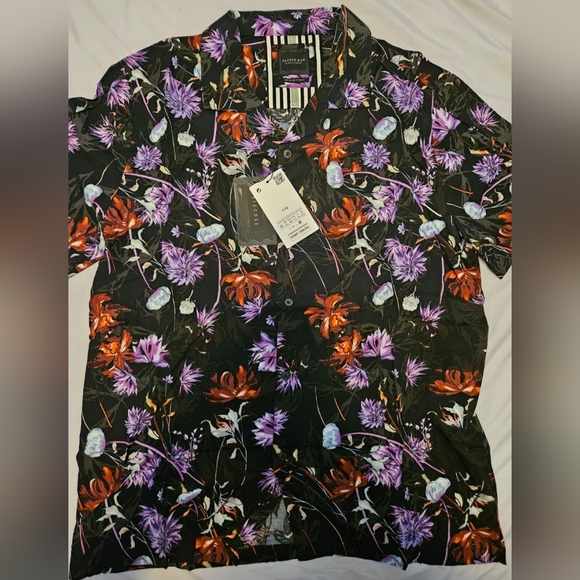 Denim & Flower Multicolor Floral Casual Shirt - Picture 2 of 4